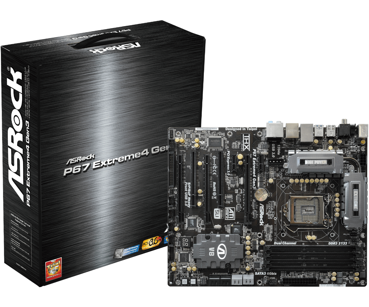 Asrock p67 extreme4 подключение